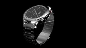 FutureGo Pro Bluetooth Calling Smartwatch Stainless Steel FHD HiRes Display 1.32\" SpO2 Health Monitor IP68