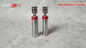 Kunci Sok Sock Busi 14 ~ 16 mm Socket Fleksibel Magnit - MAGNETIC FLEXIBLE SPARK PLUG SOCKET GRIP-ON