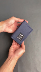 ANT Project - Dompet Lipat Pria MACRO Hitam Dompet Kartu Uang ATM