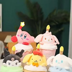 Sanrio พร้อมส่ง ตุ๊กตา ตุ๊กตาวันเกิด รูปเค้กร้องเพลง น่ารัก มีไฟ LED สร้างสรรค์ ของขวัญวันเกิด มี6สไตล์ ส่งจากกทม