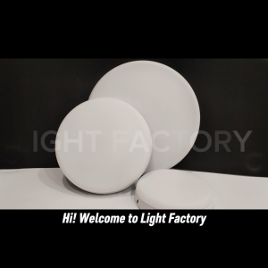 [3 YEARS WARRANTY] LED Surface Mounted Downlight 24W 36W 48W Black/White Round Square Frameless Super Bright Ceiling Lamp