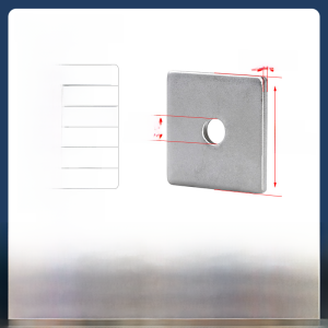 Jianwei 304 Stainless Steel Large Thick Square Flat Mat for Eye Screw Wall Lattice M3M4M5M8M10M12M20
