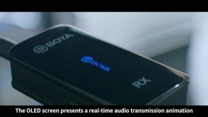 BOYA BY-XM6/BY-XM6-S1/BY-XM6-S2 2.4GHz Dual Channel Ultra-Compact Wireless Microphone Vlog Mic