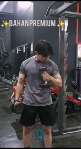 Kaos Olahraga Pria Dewasa: Baju Badminton & Gym Keren Termurah