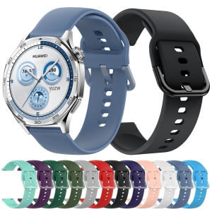 20mm 22mm Silicone Strap for Huawei Watch GT 5 4 3 GT 2 42mm 46mm/GT Runner/GT3 Pro/Watch 5 4 Pro Bracelet Replacement Wristband