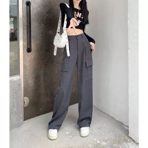 Celana Cargo Pants | Higwaist Loos Cargo | Celana Cargo Wanita