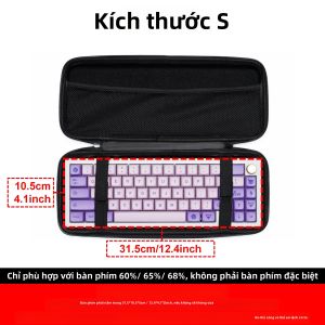 Túi Đựng Bàn Phím Cơ EVA Túi Đựng Bàn Phím Chống Bụi Chống Nước Cho Bàn Phím 61/68/75%/TKL/98%/Bàn Phím Kích Thước Đầy Đủ Túi Du Lịch
