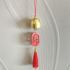INS Holiday Decoration New Year Spring Festival Hanging Wind Chimes Tassel Pendant Rainbow Woven Pendant Family Rainbow Door Hanging