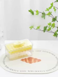 lsidoro.os 2 Layers 64 Grid Ice Cube Tray with Lid Ice Molder 64 PCS Ice Box With Ice Scoop