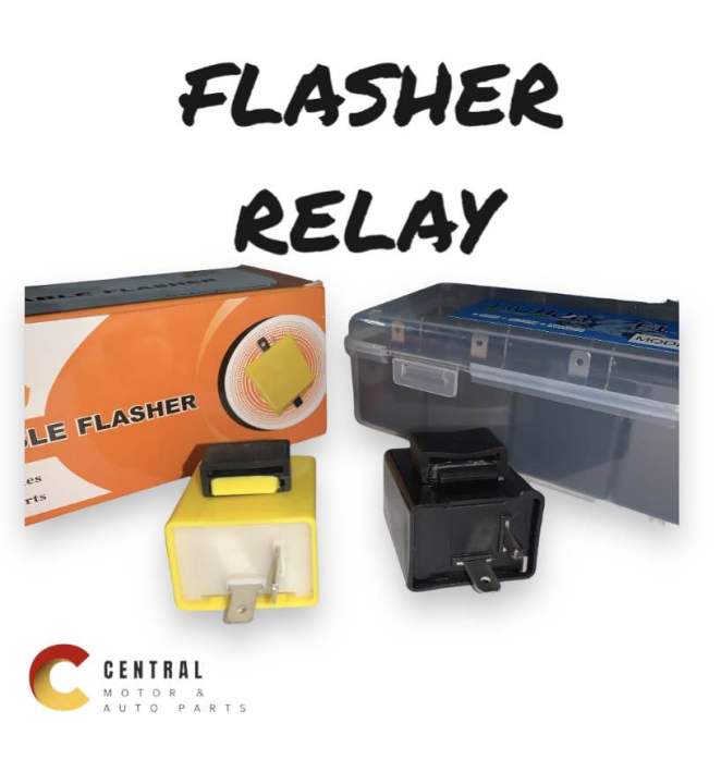 Mini Relay Flasher FLASHER RELAY ADJUSTABLE AND UNIVERSAL 12V 2PIN HEAVY DUTY | Lazada PH