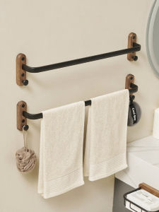 ไม้พีคานชั้นวางผ้าเช็ดตัวในห้องน้ําผู้ถือก้านเดี่ยวไม่จําเป็นต้องเจาะสําหรับการจัดเก็บอุปกรณ์อาบน้ํารุ่น Lady ยี่ห้อ