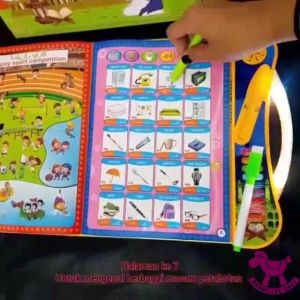 MAINAN EDUKASI BUKU PINTAR Ebook 4 bahasa edukatif