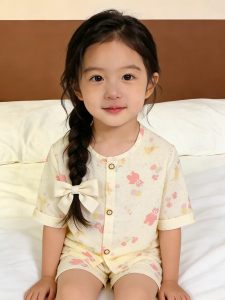 JIFANPAUL | Cute Boys and Girls Pajamas Set Spring Autumn