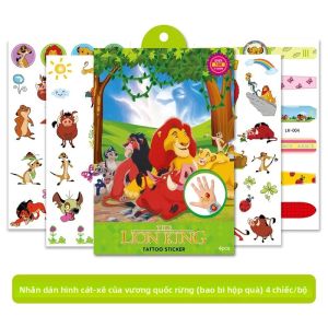 Đồ Chơi Disney Anime Hình Frozen Elsa Bạch Tuyết Trẻ Em Tạm Thời Hình Xăm Nghệ Thuật Thân Thể Chống Thấm Nước In Chuyển Miếng Dán Hộp Quà Tặng