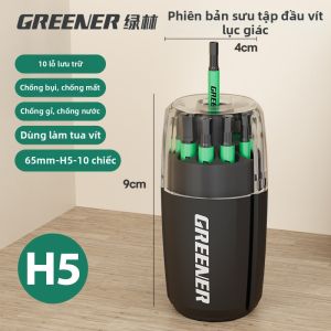 Greener | Hộp Lưu Trữ Đũa Lục Giác Đổi Được 65mm