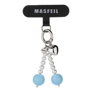 MASFEIL | Mini Pearl Cherry Phone Strap Short Chain Anti-Loss Luxury Feelings Apple 16 Mobile Phone Case Accessories Purse Hanging Ornaments