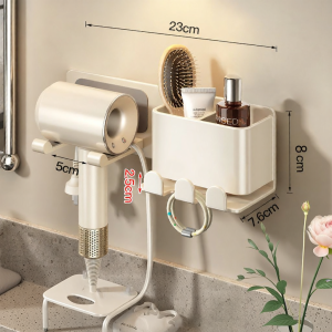 Giá Đựng Máy Sấy Tóc Treo Tường Không Cần Khoan
