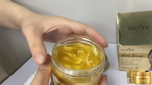 KADAIE SADOER Repair Facial Sleeping Mask Firming Masker Anti Penuaan Anti Kerut Pemutih Pelembab Otot Lifting Peregangan Melengkapi Kolagen Bebas Cuci Masker Malam Yang Baik