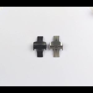 Khóa Dây Đồng Hồ Bằng Thép Không Gỉ 18mm-22mm Kiểu Bướm Khóa Đôi Tương Thích Với Dây Đồng Hồ 10/12/14/16mm