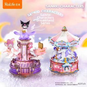 Rolife(rolife) | Cool Black DIY Musical Box Building Blocks