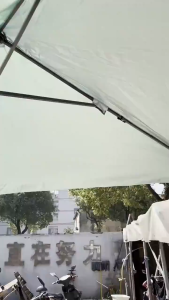 【AA】ร่มแม่ค้า ร่มสี่เหลี่ยม 2.2x2.5 เมตร ร่มขายของ ร่มกันแดด ร่มสนาม ร่มตลาดนัด ร่มกันแดด ร่มกลางแจ้ง เคลือบกัน UV ใช้งานง่าย พก