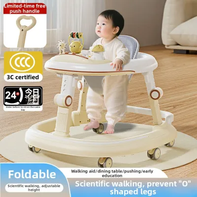 LIVING STONES | Anti-O Bowleg & Tip-Over Preventive Foldable Baby Walker
