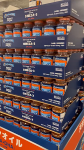 Dầu cá hồi Pure Alaska omega 3 Nhật Bản hộp 540 viên-dùng 6 tháng