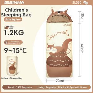 BSWOLF | All-Season Insulated Sleeping Bag for Children