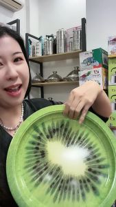 MD-C1235 Piring Buah Nampan Saji Bentuk Buah Tahan Karat Serbaguna / Wadah Piring Saji Fruit Plate