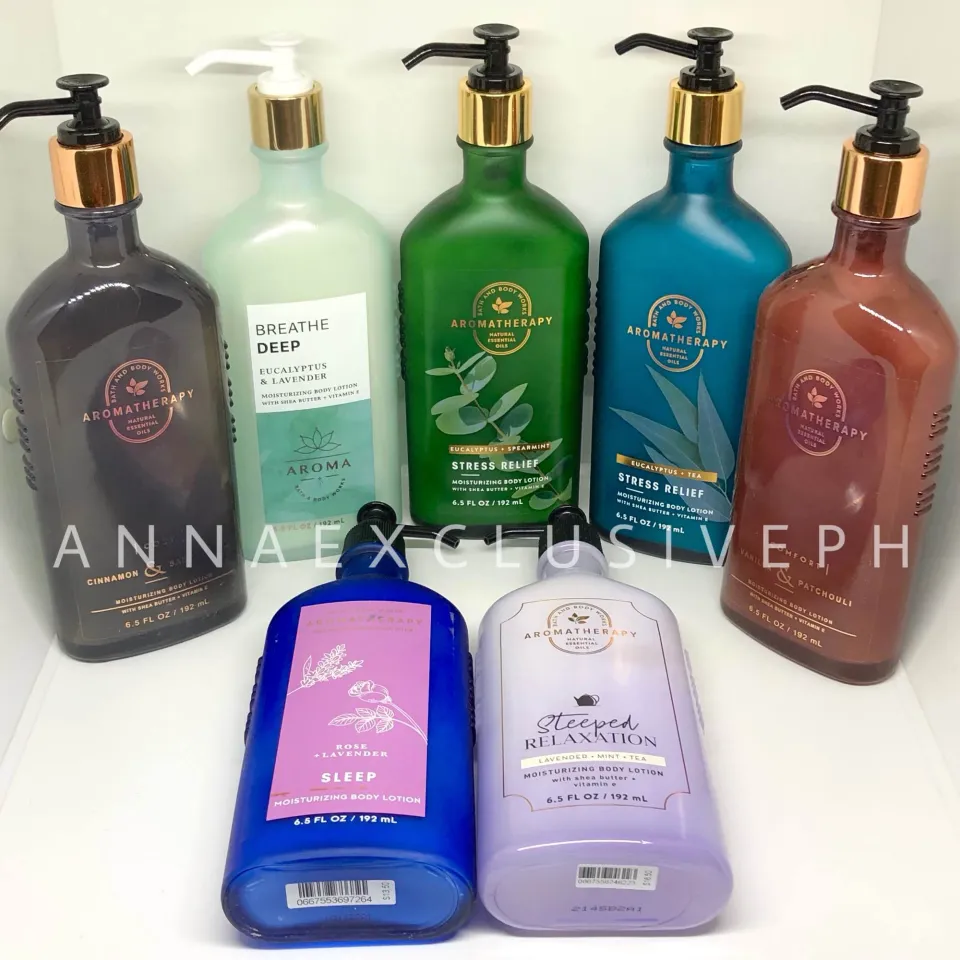 🇺🇸Bath Body Works Aromatherapy Stress Relief Moisturizing Body