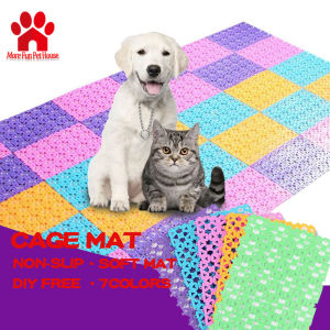 Pet Mat Multifunctional Splicing Plastic Mat Pet Dog Cat Pad Mesh Mat Bathroom Non-slip Mats Pad