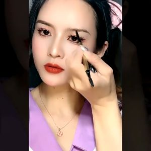 Small Gold Chopsticks Double Head Slim Eyebrow Pencil Natural Long Lasting Waterproof Eye Brow Pen Fine Triangle Refill Cosmetics Makeup