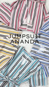 HFF - HN - Jumpsuit Wanita / Jumpsuit Ananda / Pakaian Wanita / JS Terbaru / Overall Wanita / Baju Wanita Terbaru / Playsuit Wanita / Playsuit Terbaru