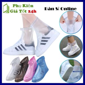 Ủng Đi Mưa - Bọc Giày Silicon Đi Mưa Chống Nước Thiết Kế Đế Chống Trượt Tiện Dụng Bền Bỉ - Giày Đi Mưa Bọc Giày Đi Mưa Trong Suốt Nhiều Kích Thước Phù Hợp Với Đôi Chân Của Bạn