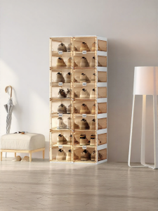 MAYi BOX | Economic Multi-layer Dustproof Attractive Foldable Plastic Shoe Cabinet