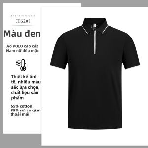 JINGYILAIXIU | Áo Polo Làm Mát Có Mô Tơ Zip