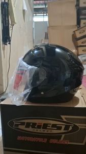 Helm KYT Kyoto mirip Asli 100% SNI Bonus sticker KYT BASIC PRIEST.MVP.HNF