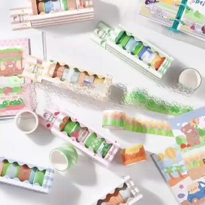 Washi Tape Paper Tape Selotip Kertas Lucu Stiker Diary ST0072