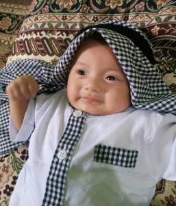 Baju Akikah Bayi Newborn Laki-Laki Jubah Aqiqah Anak PAUD Cowok Gamis Akikoh Balita Lelaki Koko Batita Akiqoh Lebaran