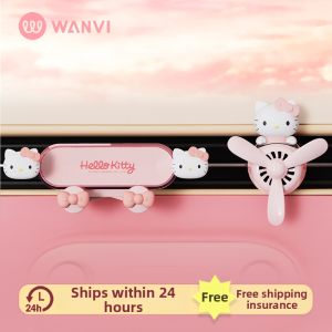 WANVI | Kawaii Kitty Gravity Vent Navigation Specific Fixed Cartoon Phone Mount