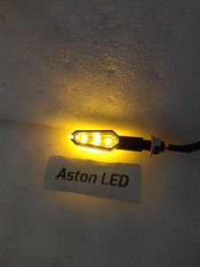 Lampu LED sein sen Mini Nyala 2 sisi  waterproof untuk Semua Jenis Motor