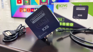 Bộ Chuyển Âm Thanh Quang Optical Ra AV RCA & 3.5mm Có Bluetooth Kiwi KX6 | Dùng Cho Tivi Ra Loa Amply Vang