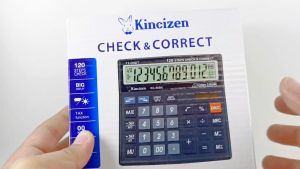 Kalkulator 12 digit Check and Correct Kincizen KC-555N