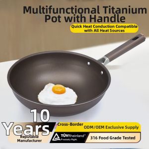 Insulated Non-Stick Multipurpose Titanium Cooking Pot