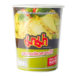 MAMA Thai Moms Instant Noodles Cup 60g Spicy And Sour Shrimp Thick Soup Cup Noodles Quick Meal Night Snack Thai Brand