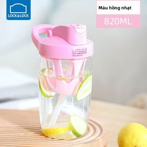 LocknLock | Cốc Ống Hút Nhựa Dung Lượng Lớn