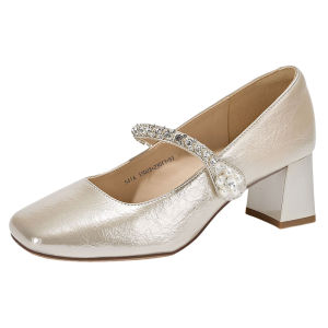 Josiny | Sparkle Thick Heel Womens Mary Janes
