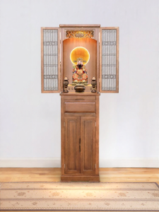 WANGJIXIANG | Modern Minimalist Chinese Style Buddha Shrine Cabinet