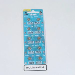 Pin Vinnic Alkaline G3 L736F LR41 192 V3GA AG3 1.5V (Chính hãng)