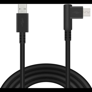 CTL471 USB สายชาร์จพลังงานการซิงค์ข้อมูลทดแทนที่เข้ากันได้กับ Wacom-Intuos CTL480 CTL690 CTH480 CTH680 CTH690และไม้ไผ่ CTL470 CTL671สายไฟ CTL680 (สีดำ)